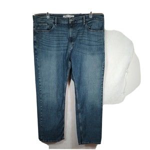 Signature Levis S61 Jeans Mens Size 40 X 30 Blue Straight Leg Relaxed Fit Pants